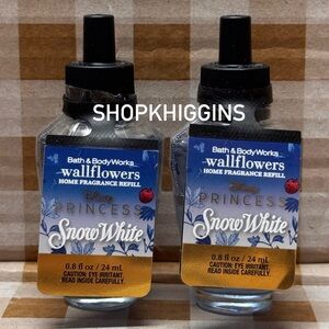 NWT B&BW Snow White (2) Disney Princess Collection Wallflower Plug In Refills